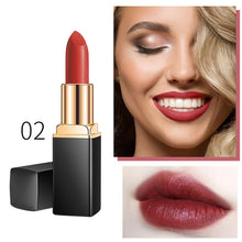 Load image into Gallery viewer, Brand New Makeup Red Lips Matte Velvet Lipstick Pencil Cosmetic Long Lasting Lip Gloss Tint Pigment Make Up Nude Brown Color
