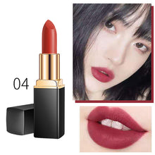 Load image into Gallery viewer, Brand New Makeup Red Lips Matte Velvet Lipstick Pencil Cosmetic Long Lasting Lip Gloss Tint Pigment Make Up Nude Brown Color
