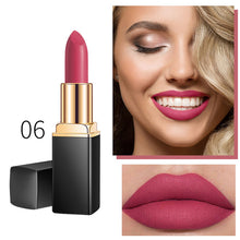 Load image into Gallery viewer, Brand New Makeup Red Lips Matte Velvet Lipstick Pencil Cosmetic Long Lasting Lip Gloss Tint Pigment Make Up Nude Brown Color
