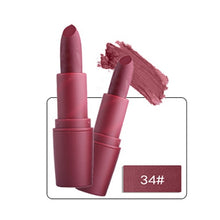 Load image into Gallery viewer, Brand New Makeup Red Lips Matte Velvet Lipstick Pencil Cosmetic Long Lasting Lip Gloss Tint Pigment Make Up Nude Brown Color
