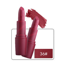 Load image into Gallery viewer, Brand New Makeup Red Lips Matte Velvet Lipstick Pencil Cosmetic Long Lasting Lip Gloss Tint Pigment Make Up Nude Brown Color
