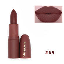 Load image into Gallery viewer, Brand New Makeup Red Lips Matte Velvet Lipstick Pencil Cosmetic Long Lasting Lip Gloss Tint Pigment Make Up Nude Brown Color
