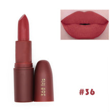 Load image into Gallery viewer, Brand New Makeup Red Lips Matte Velvet Lipstick Pencil Cosmetic Long Lasting Lip Gloss Tint Pigment Make Up Nude Brown Color
