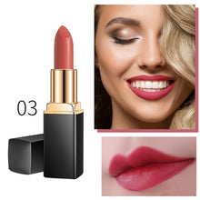 Load image into Gallery viewer, Brand New Makeup Red Lips Matte Velvet Lipstick Pencil Cosmetic Long Lasting Lip Gloss Tint Pigment Make Up Nude Brown Color
