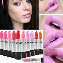 Load image into Gallery viewer, Maquiagem Matte Lipstick Korea Makeup Full Size Baby Pink Lipstick For Women Lips Make Up Health Waterproof Lip Stick Batom
