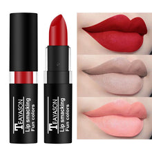 Load image into Gallery viewer, TEAYASON 12 color Lipstick Make Up Waterproof Lasting Sexy Red Lipstick Nude Matte Lipstick Makeup Cosmetics maquillaje mujer
