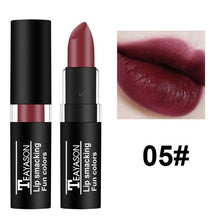 Load image into Gallery viewer, TEAYASON 12 color Lipstick Make Up Waterproof Lasting Sexy Red Lipstick Nude Matte Lipstick Makeup Cosmetics maquillaje mujer
