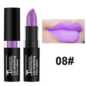 TEAYASON 12 color Lipstick Make Up Waterproof Lasting Sexy Red Lipstick Nude Matte Lipstick Makeup Cosmetics maquillaje mujer